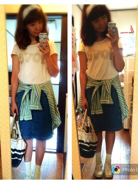 suzuさん（レディース・160cm）の夏コーディネート