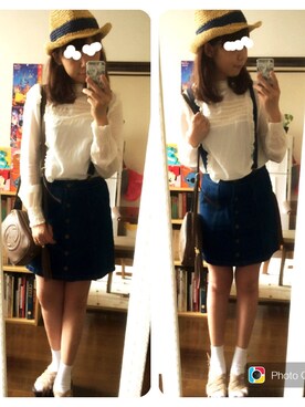 suzuさん（レディース・160cm）の夏コーディネート