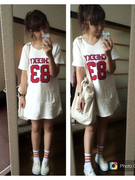 suzuさん（レディース・160cm）の夏コーディネート