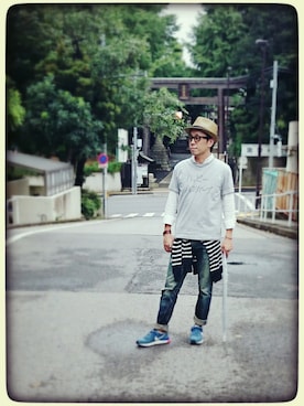 まっほんさん（メンズ・170cm）の秋コーディネート