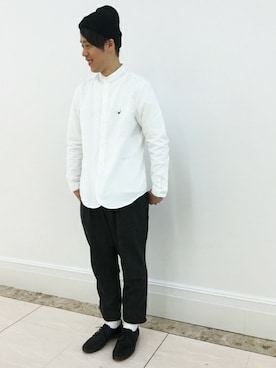 「Design Tshirts Store graniph（デザイン　ティーシャツ　ストア　グラニフ）のアイテム」を使った、ozoさん（メンズ・174cm）の春コーディネート