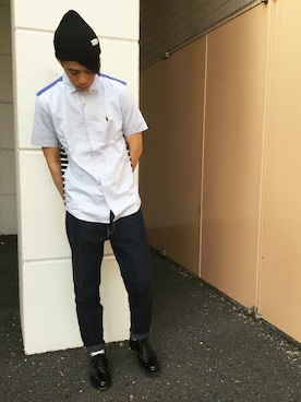 「SCYE BASICS（サイベーシックス）のアイテム」を使った、ozoさん（メンズ・174cm）の夏コーディネート