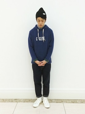 「SCYE BASICS（サイベーシックス）のアイテム」を使った、ozoさん（メンズ・174cm）の秋コーディネート