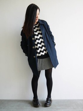 「Saturdays NYC（サタデーズ ニューヨークシティ ）のアイテム（その他）」を使った、washidaさん（レディース・159cm）の冬コーディネート