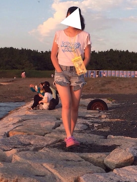 デニムパンツを使った バブルラン のレディース人気ファッションコーディネート Wear