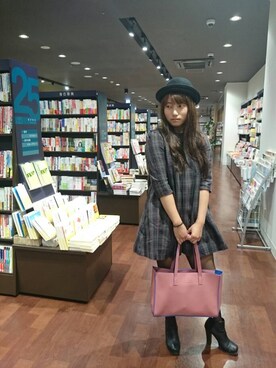 「dazzlin（ダズリン）のアイテム（チュニック）」を使った、wakaさん（レディース・153cm）の秋コーディネート