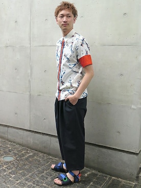 TSUMORI CHISATO MEN'Sさん（メンズ・174cm）の春コーディネート