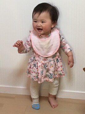 「sense of wonder（センスオブワンダー）のアイテム（レギンス/スパッツ）」を使った、いぐ☆さん（レディース・80cm）の夏コーディネート