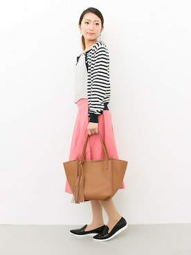 「URBAN RESEARCH ROSSO WOMEN（アーバンリサーチ　ロッソ）のアイテム（その他）」を使った、RODE SKO (ロデスコ)さん（レディース・161cm）の冬コーディネート