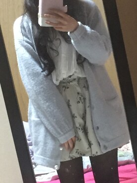 「Samantha Thavasa（サマンサタバサ）のアイテム（PC・スマホグッズ/家電）」を使った、miiさん（レディース・155cm）の秋コーディネート