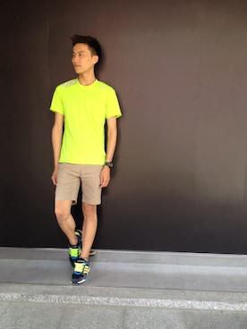 「G-SHOCK」｜丹尼さん（メンズ・180cm）の秋コーディネート