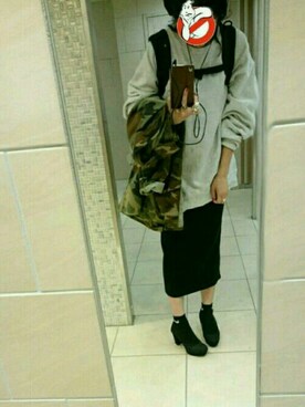 「アイテム（CD、ブルー系）」を使った、wakeoさん（レディース・160cm）の春コーディネート