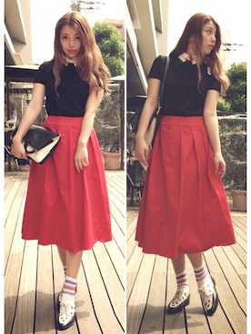 住谷杏奈さんのコーディネート