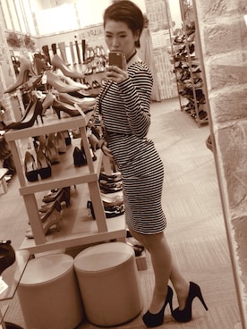 ボーダーセットアップ のレディース人気ファッションコーディネート Wear