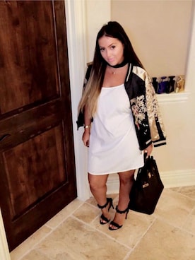 「ALAIA（アライア）のアイテム」を使った、jackieminskyさん（レディース・155cm）の夏コーディネート