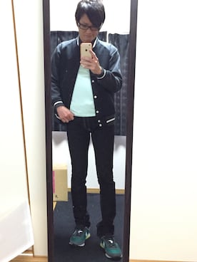 「＃デニム」｜「アイテム（その他アウター）」を使った、はぁくんさん（メンズ・173cm）の秋コーディネート