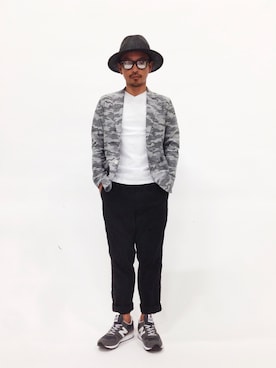 「niko and...（ニコアンド）のアイテム（その他）」を使った、FIVEDAYCITYさん（メンズ・171cm）の春コーディネート