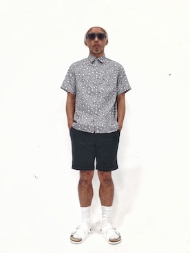 「SHIPS JET BLUE（シップスジェットブルー）のアイテム（キャップ）」を使った、FIVEDAYCITYさん（メンズ・171cm）の春コーディネート