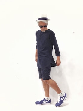 「HAMNETT（ハムネット）のアイテム」を使った、FIVEDAYCITYさん（メンズ・171cm）の春コーディネート