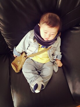 あおいさん（キッズ・70cm）の冬コーディネート