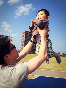 あおいさん（キッズ・70cm）の夏コーディネート