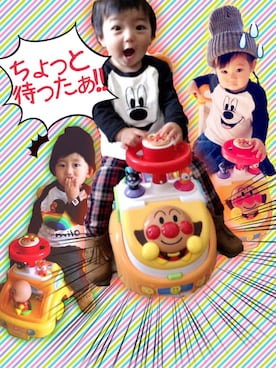 「1歳児」｜「アイテム（その他）」を使った、あおいさん（キッズ・70cm）の秋コーディネート