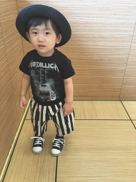 あおいさん（キッズ・80cm）の夏コーディネート