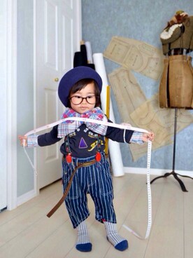 LOUIS☆LOUIEさん(キッズ・80cm)の夏コーディネート