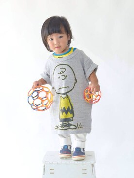 LOUIS☆LOUIEさん（キッズ・80cm）の夏コーディネート