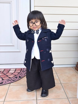 LOUIS☆LOUIEさん（キッズ・80cm）の秋コーディネート