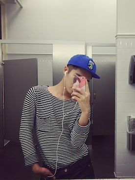 「COAL（コール）のアイテム」を使った、Chris Kooさん（メンズ・170cm）の秋コーディネート