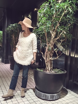 m.maedaさん（レディース・161cm）の秋コーディネート