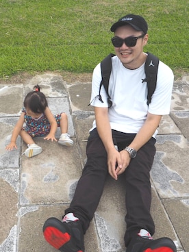 「Ray-Ban（レイバン）のRay-Ban RB4262D(アジア限定) RB4262D57601/87（サングラス）」を使った、のぶさん（メンズ・181cm）の秋コーディネート