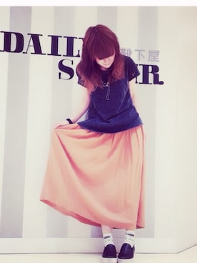 Satoさん（レディース・158cm）の春コーディネート