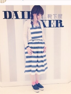 Satoさん（レディース・158cm）の春コーディネート