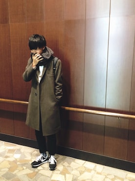 えじるさん（メンズ・178cm）の冬コーディネート