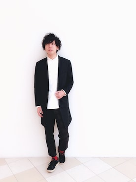 えじるさん（メンズ・178cm）の冬コーディネート