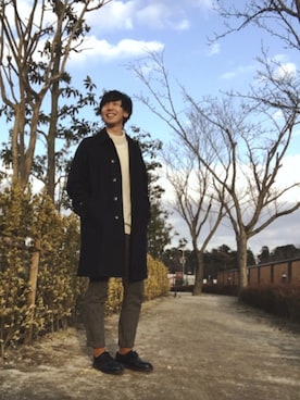 えじるさん（メンズ・178cm）の冬コーディネート