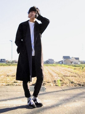 えじるさん(メンズ・178cm)の冬コーディネート