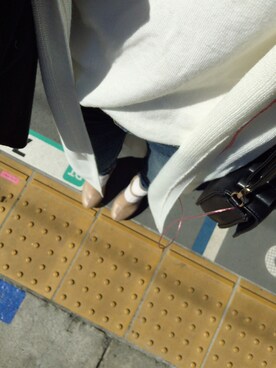 「sango（sango）のアイテム（その他アウター）」を使った、あみさん（レディース・163cm）の春コーディネート