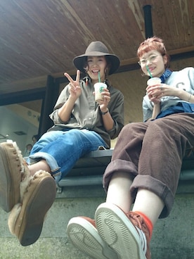 am.    ☺︎さん（レディース・158cm）の秋コーディネート