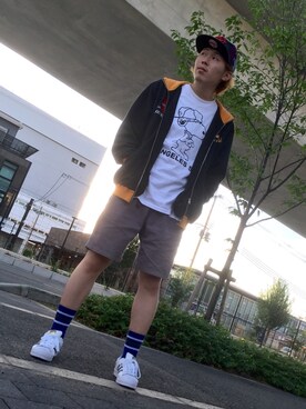 「TEDMAN（テッドマン）のアイテム」を使った、こつさん（メンズ・180cm）の春コーディネート