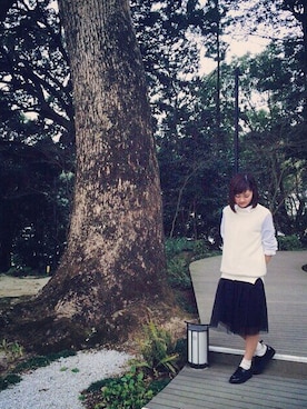 なつみちゃんさん（レディース・154cm）の春コーディネート