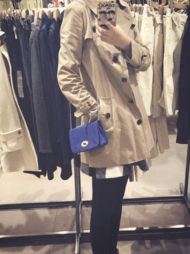 Burberry Blue Label バーバリーブルーレーベル のシャツワンピースを使った人気ファッションコーディネート Wear