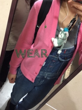 「アイテム（つなぎ/オールインワン）」を使った、＊かな＊さん（レディース・170cm）の秋コーディネート