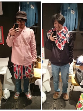 「mini（ミニ）のアイテム」を使った、かずさん（メンズ・172cm）の春コーディネート