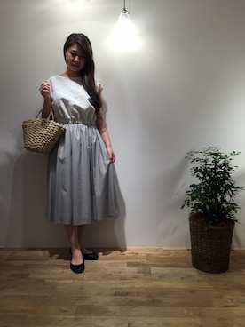 「haupia（ハウピア）のアイテム」を使った、haupia天王寺MIOプラザ館店さん（レディース・160cm）の春コーディネート