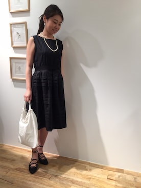 「haupia（ハウピア）のアイテム」を使った、haupia天王寺MIOプラザ館店さん（レディース・160cm）の春コーディネート