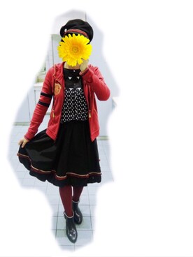 「Neb aaran do（ネバアランド）のアイテム」を使った、Mさん（レディース・158cm）の秋コーディネート