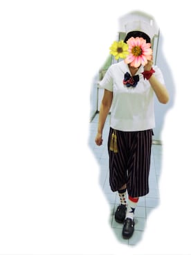 「Neb aaran do（ネバアランド）のアイテム」を使った、Mさん（レディース・158cm）の秋コーディネート